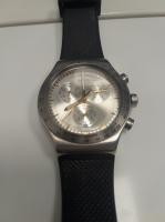 CS2145/2026  SWATCH WITH BLACK STRAP 